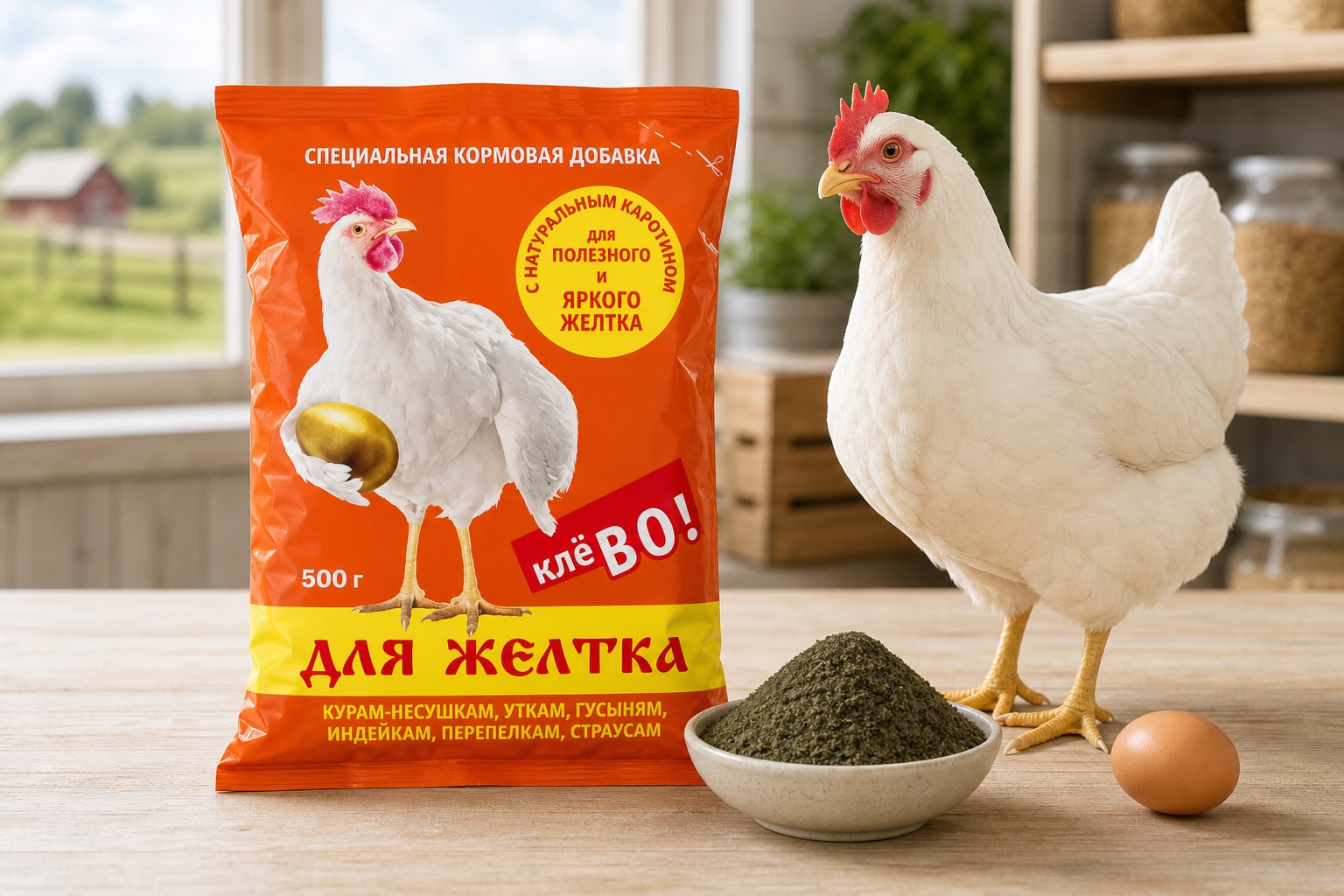 Клёво для желтка