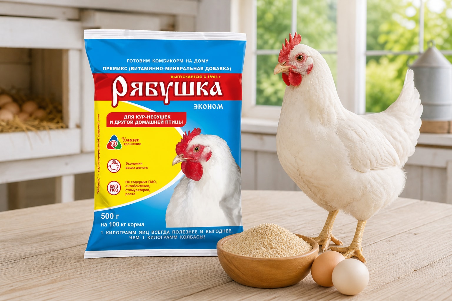 Витамины и премиксы для птицы